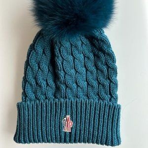 Moncler Berretto Beanie Blue/Teal